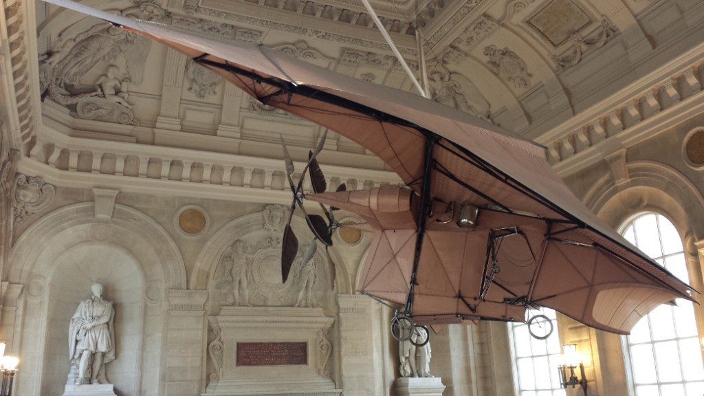 Pierwszy samolot - Musée Arts et Métiers 